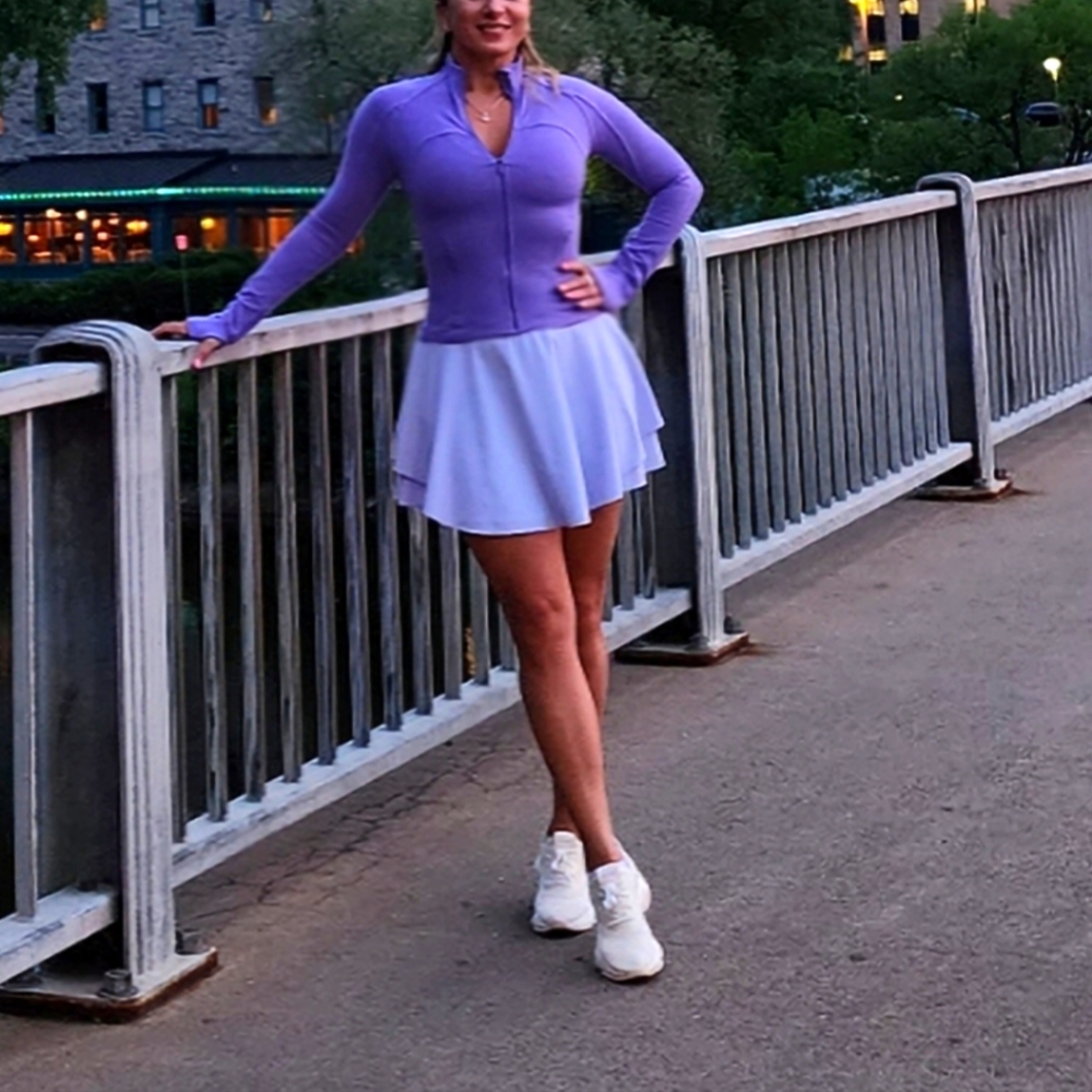 Lululemon jacket and skirt